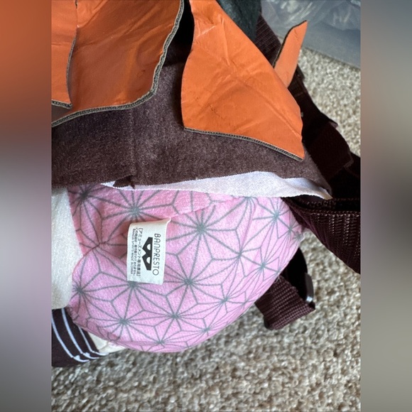 Devil's Blade Demon Kimetsu no yaiba Nezuko plush doll type Ruck sack Rare Find - Picture 7 of 7